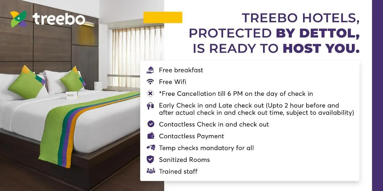 Treebo Trend Nandanam Park Hotel Thiruvananthapuram 3*,